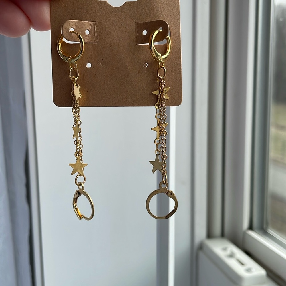 Handcrafted Star Earrings